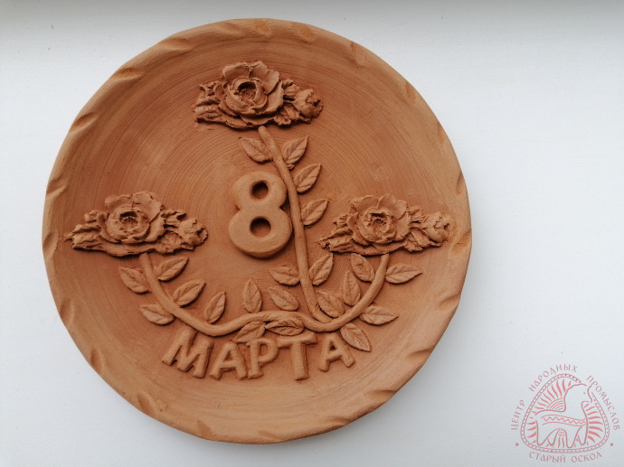 Мастер-класс "Панно 8 марта"